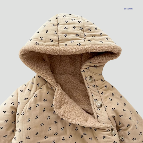 Baby Fleece Jumpsuit Flower