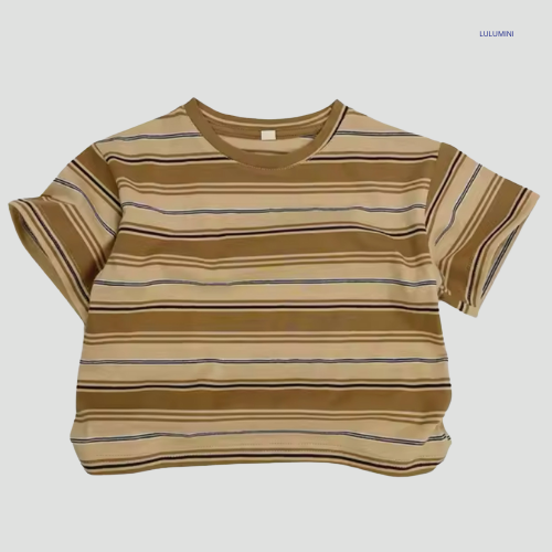 Katoenen Retro T-Shirt