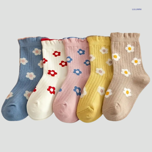 Bloemetjes Sokken
