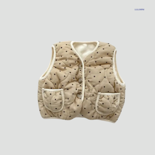 Gestippelde Bodywarmer