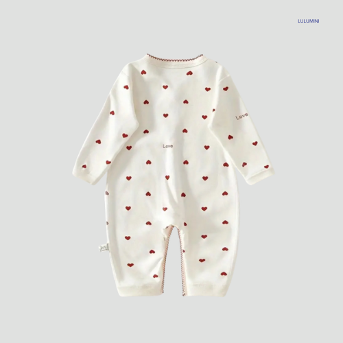 Katoenen Lange Mouwen Romper