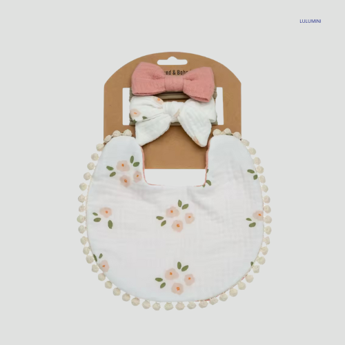 Baby Slabbetje + Hoofdband