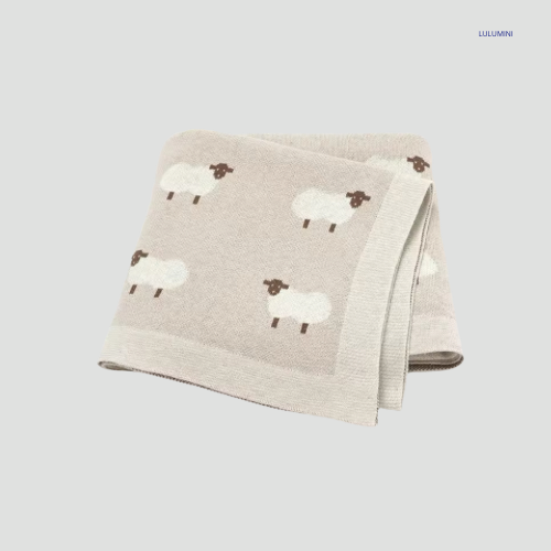 Katoenen Schaapjes Deken