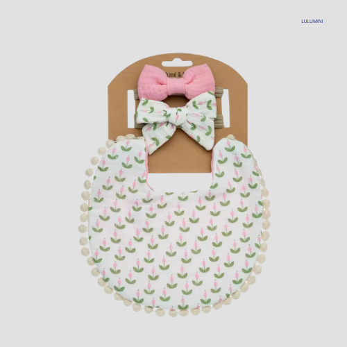 Baby Slabbetje + Hoofdband