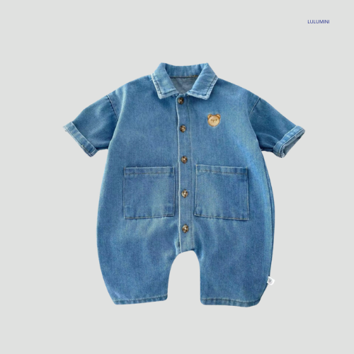 Baby Denim Jumpsuit