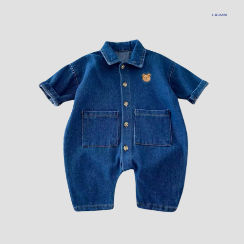 Baby Denim Jumpsuit