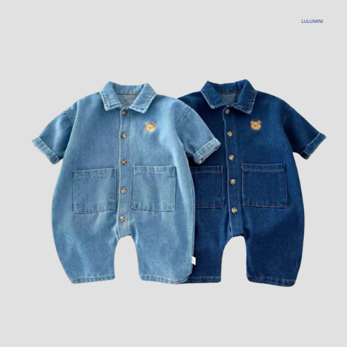 Baby Denim Jumpsuit
