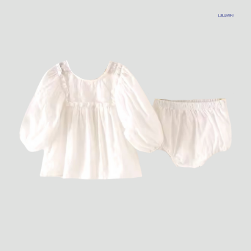 Baby Ruffel Jurkje Set