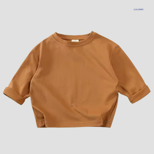 Basic Cotton T-Shirt Long Sleeve