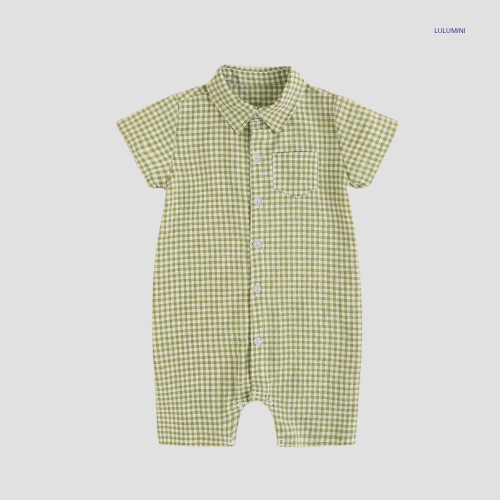 Checked Onesie