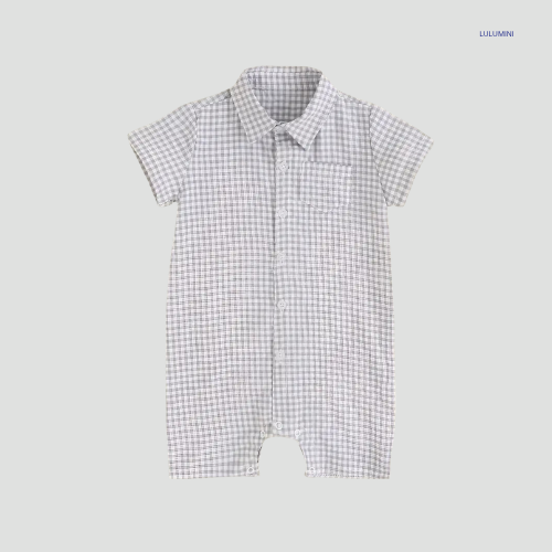 Checked Onesie
