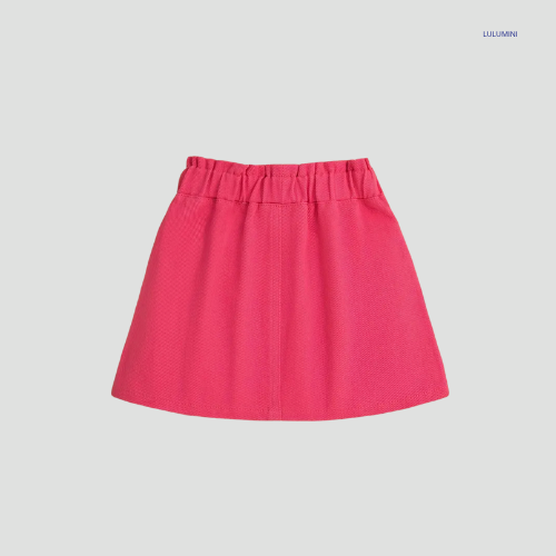 Geborduurde Denim Rok