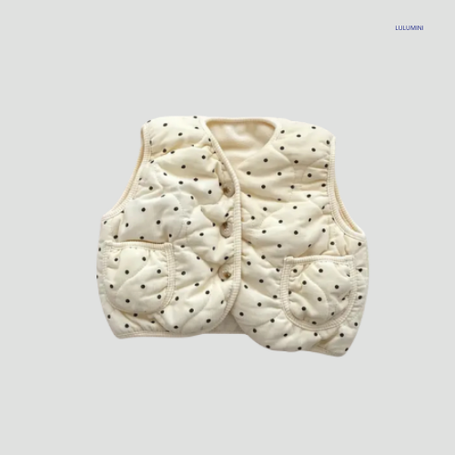 Gestippelde Bodywarmer