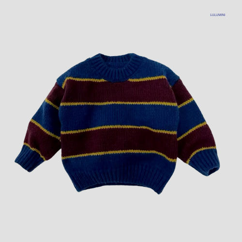 Knitted Striped Sweater