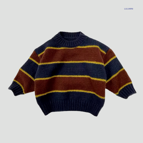 Knitted Striped Sweater