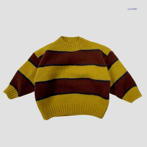 Knitted Striped Sweater