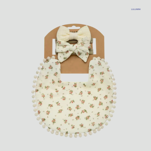 Baby Slabbetje + Hoofdband