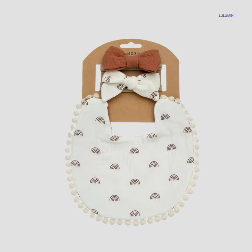 Baby Slabbetje + Hoofdband