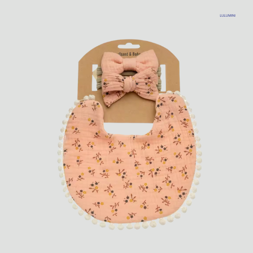 Baby Slabbetje + Hoofdband