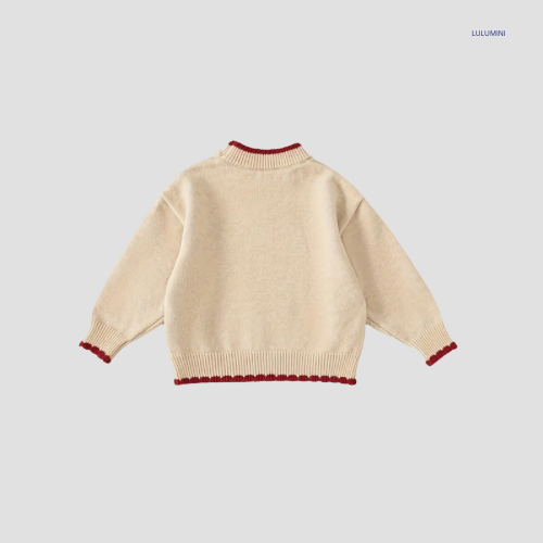 Knitted Strawberry Sweater