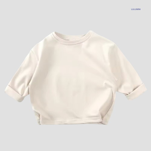 Basic Cotton T-Shirt Long Sleeve