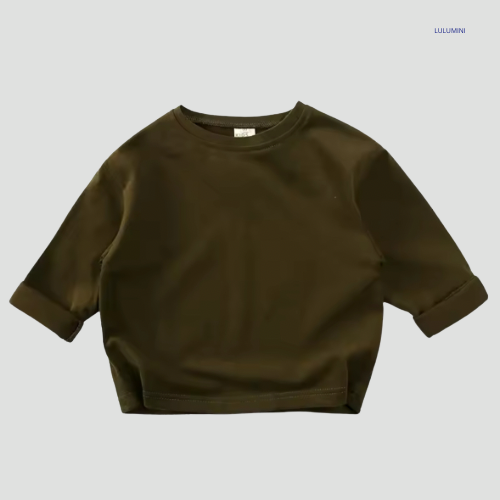 Basic Cotton T-Shirt Long Sleeve